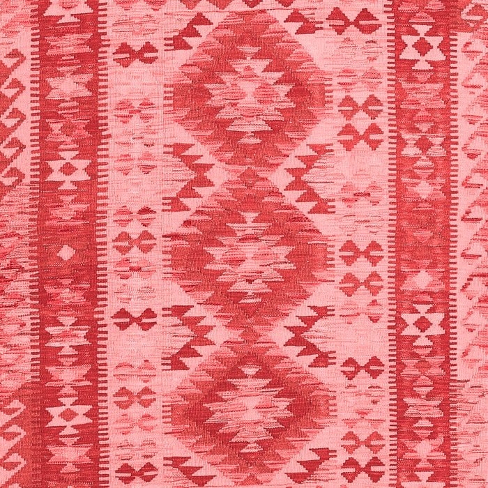 Machine Washable Southwestern Red Country Rug, wshtr656red