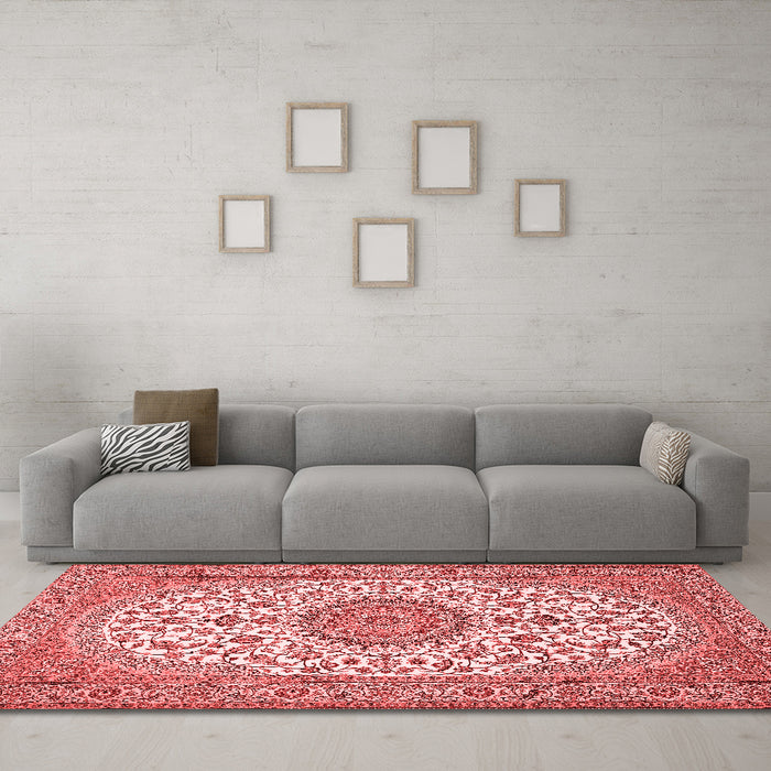 Traditional Red Washable Rugs