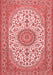 Medallion Red Traditional Area Rugs