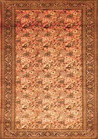 Persian Orange Traditional Rug, tr658org