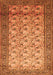 Persian Orange Traditional Rug, tr658org