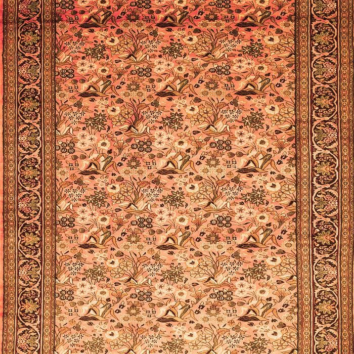 Persian Orange Traditional Rug, tr658org
