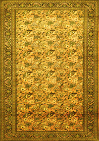 Persian Yellow Traditional Rug, tr658yw