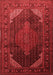 Persian Red Traditional Area Rugs