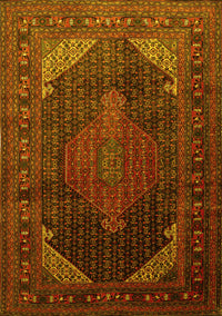 Persian Yellow Traditional Rug, tr659yw