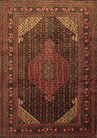 Persian Brown Traditional Rug, tr659brn