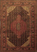 Persian Brown Traditional Rug, tr659brn