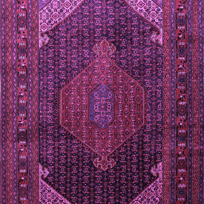 Machine Washable Persian Purple Traditional Area Rugs, wshtr659pur