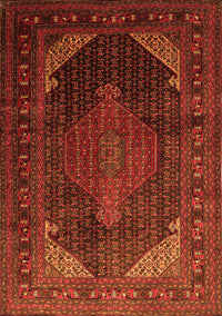 Persian Orange Traditional Rug, tr659org