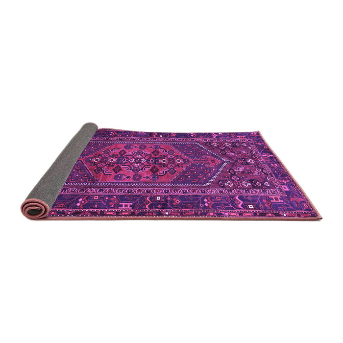 Sideview of Persian Purple Traditional Rug, tr660pur