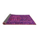 Sideview of Persian Purple Traditional Rug, tr660pur