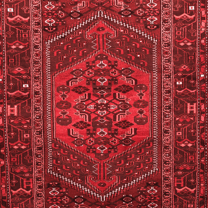 Machine Washable Persian Red Traditional Rug, wshtr660red