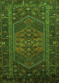 Persian Green Traditional Rug, tr660grn
