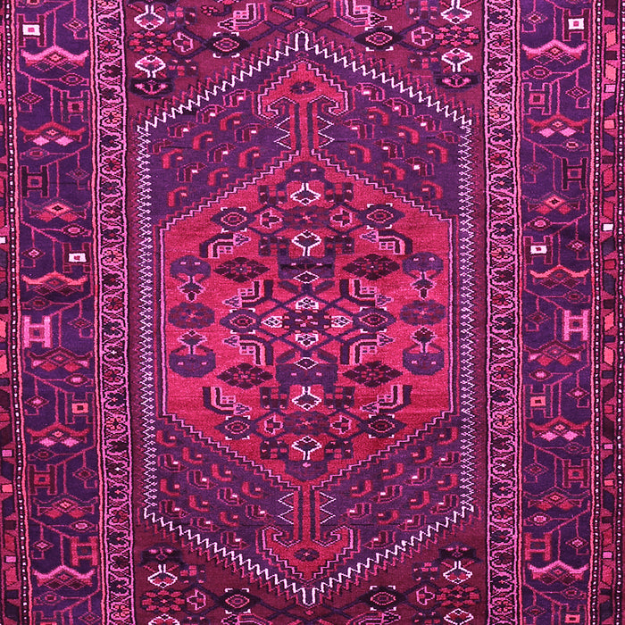Machine Washable Persian Pink Traditional Rug, wshtr660pnk