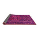 Sideview of Persian Pink Traditional Rug, tr660pnk