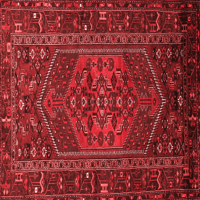 Machine Washable Persian Red Traditional Rug, wshtr660red