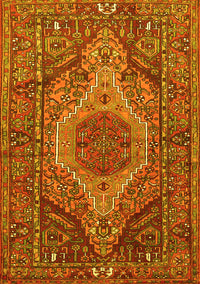 Persian Yellow Traditional Rug, tr661yw