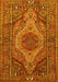 Persian Yellow Traditional Rug, tr661yw