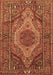 Persian Brown Traditional Rug, tr661brn