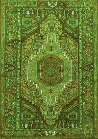 Persian Green Traditional Rug, tr661grn