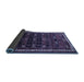 Sideview of Persian Blue Traditional Rug, tr662blu