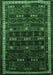 Persian Emerald Green Traditional Rug, tr662emgrn