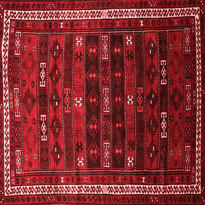 Machine Washable Persian Red Traditional Rug, wshtr662red