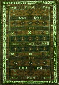 Persian Green Traditional Rug, tr662grn