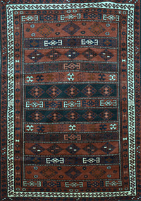 Persian Light Blue Traditional Rug, tr662lblu