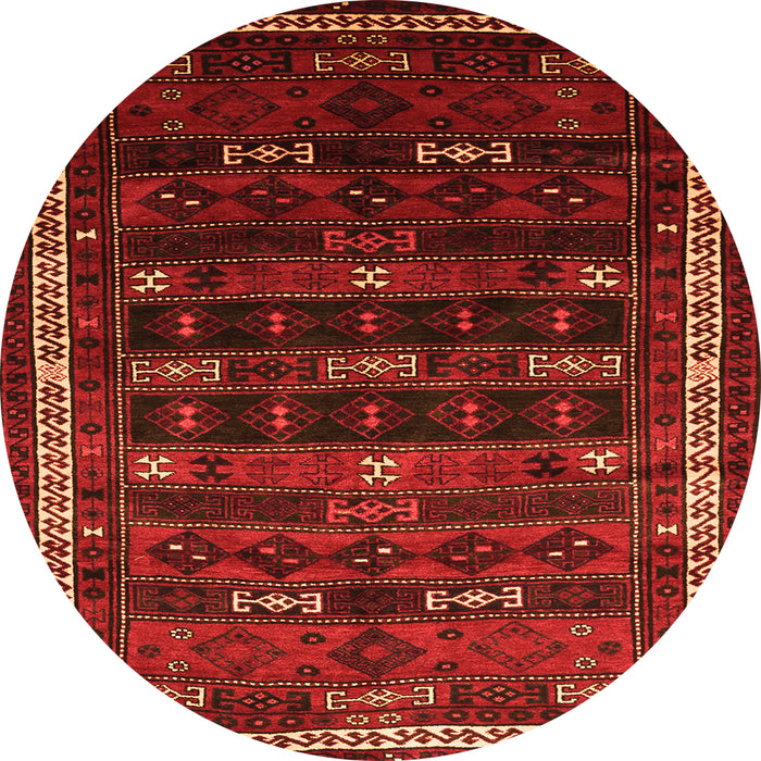 Machine Washable Persian Orange Traditional Area Rugs, wshtr662org