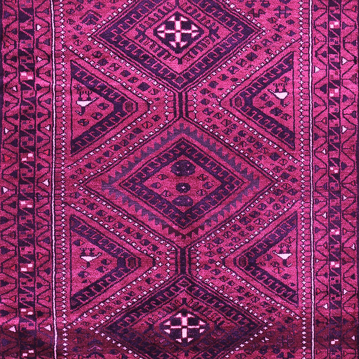 Machine Washable Persian Pink Traditional Rug, wshtr663pnk