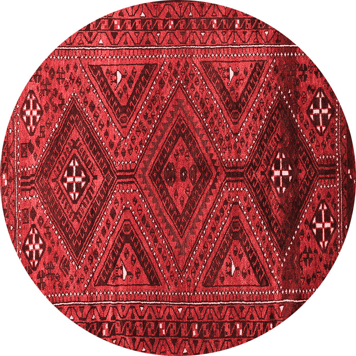 Machine Washable Persian Red Traditional Rug, wshtr663red