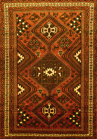 Persian Yellow Traditional Rug, tr664yw
