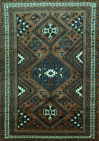 Persian Turquoise Traditional Rug, tr664turq
