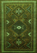 Persian Green Traditional Rug, tr664grn