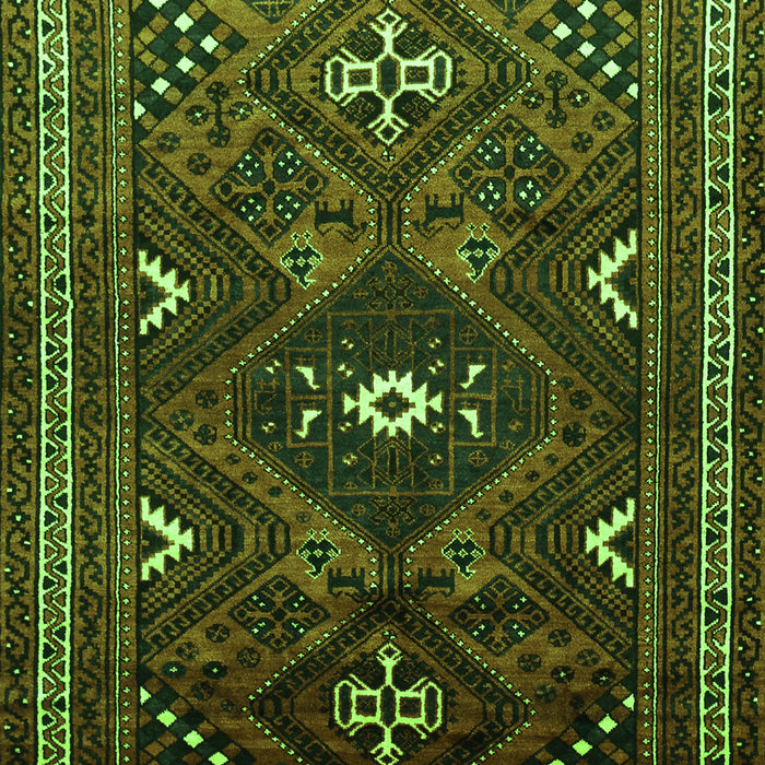 Persian Green Traditional Rug, tr664grn