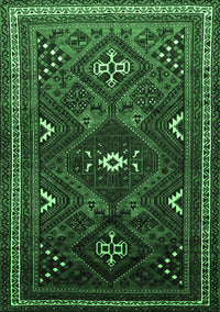 Persian Emerald Green Traditional Rug, tr664emgrn