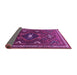 Sideview of Persian Purple Traditional Rug, tr664pur