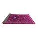 Sideview of Persian Pink Traditional Rug, tr664pnk