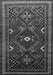 Persian Gray Traditional Rug, tr664gry
