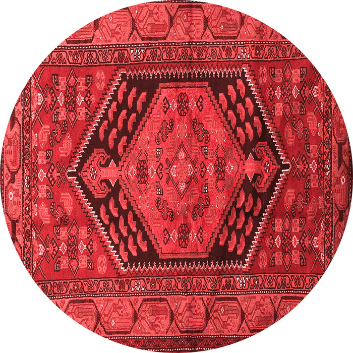 Machine Washable Persian Red Traditional Rug, wshtr665red