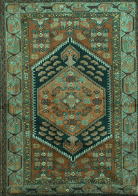 Persian Turquoise Traditional Rug, tr665turq