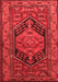 Persian Red Traditional Area Rugs