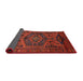 Sideview of Traditional Red Persian Rug, tr666