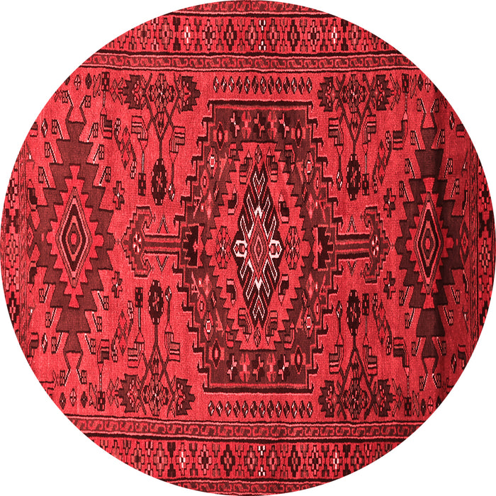 Machine Washable Persian Red Traditional Rug, wshtr666red
