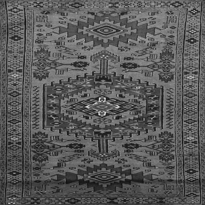 Serging Thickness of Persian Gray Traditional Rug, tr666gry