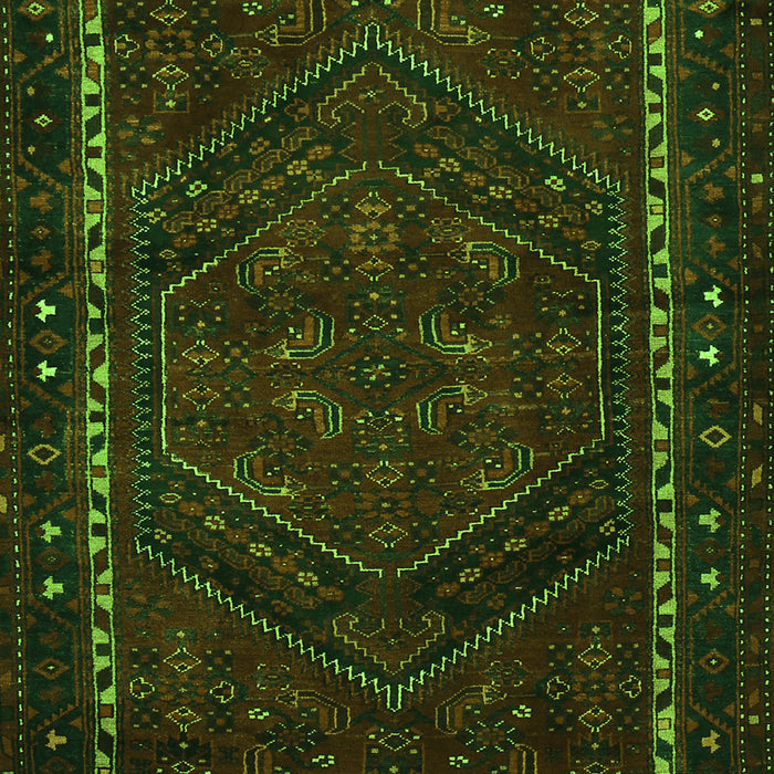 Persian Green Traditional Rug, tr667grn