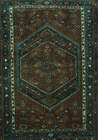 Persian Turquoise Traditional Rug, tr667turq