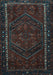 Persian Light Blue Traditional Rug, tr667lblu