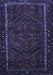 Persian Blue Traditional Rug, tr667blu